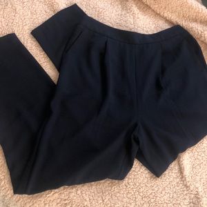 Navy Blue elastic dress pants size MEDIUM